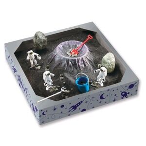 My Little Sandbox Space Mission Play Set  Ultra Fine Sand Astronauts Volcano NEW